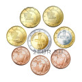 Chypre coffret euro UNC 2017  