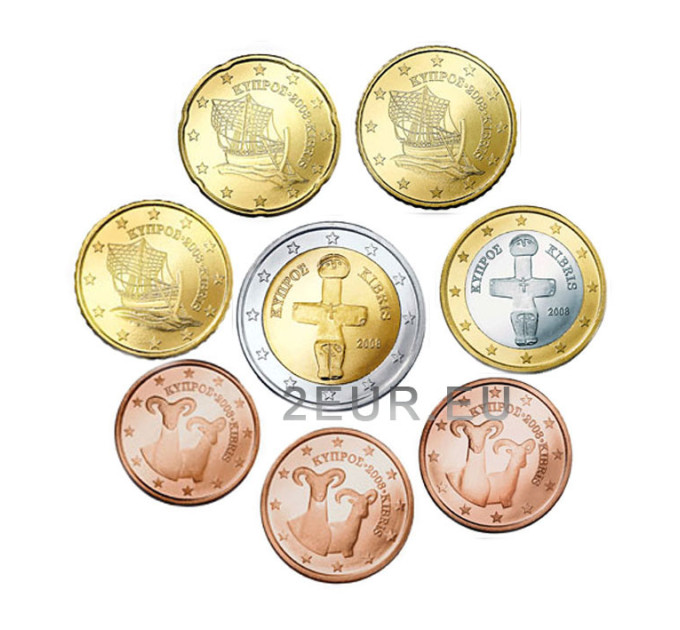Chypre coffret euro UNC 2017  