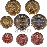 Chypre coffret euro UNC 2018 
