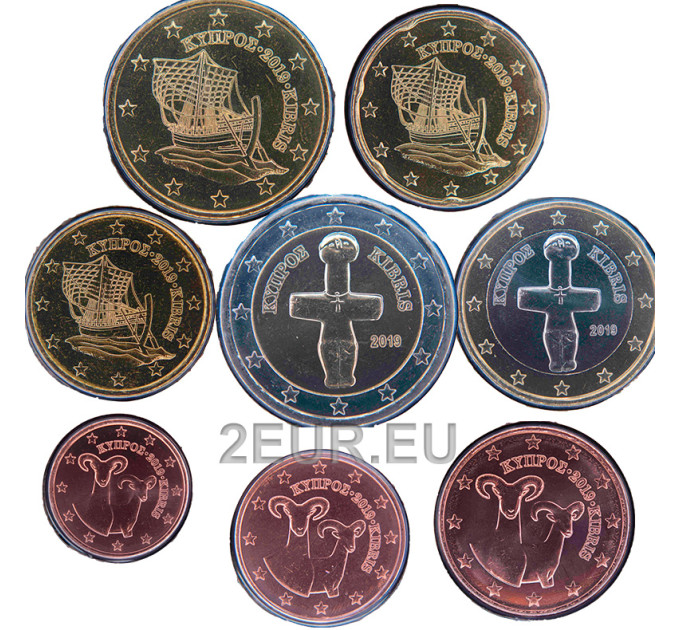 Chypre coffret euros UNC 2019 