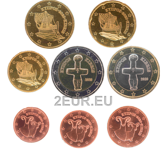 Chypre coffret euros UNC 2020