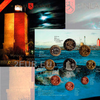 Finlande coffret euro BU 2007 - Phares finlandais - Utö