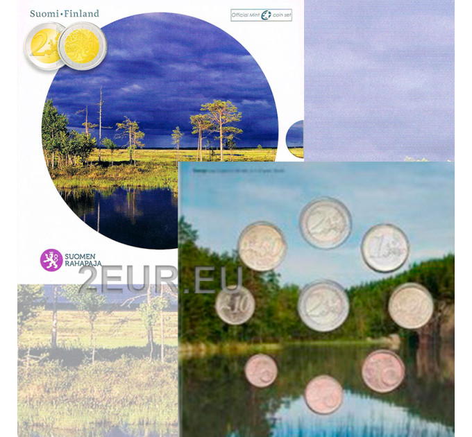 Finlande coffret euro BU 2010 - Année de la biodiversité