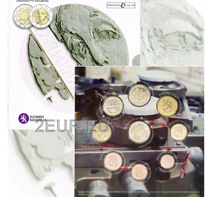 Finlande coffret euro BU  2012 - Art de la monnaie