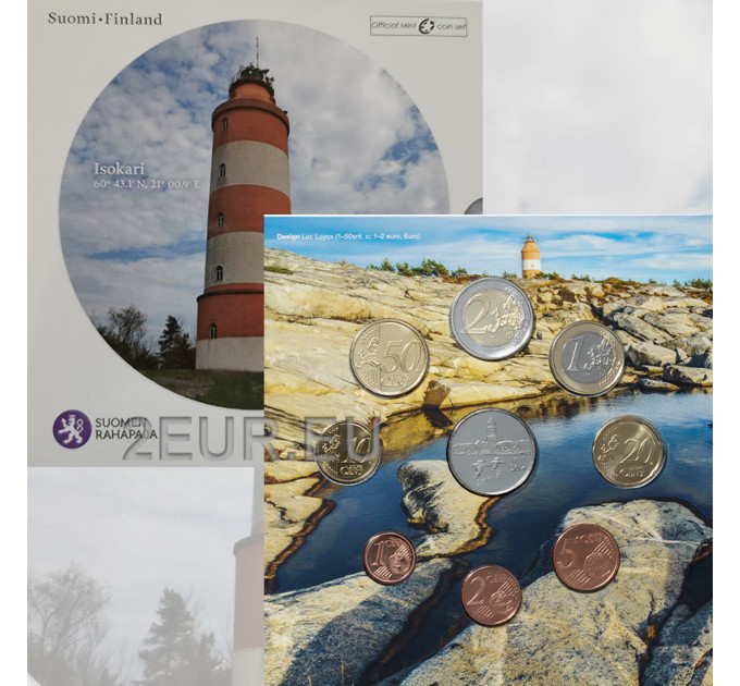 Finlande coffret euro BU 2014 - Phares finlandais - Isokari