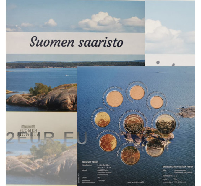 Finlande coffret euro BU 2021 - Archipel finlandais
