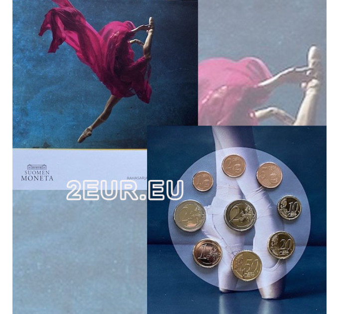 Finlande coffret euro BU 2022 - Ballet national