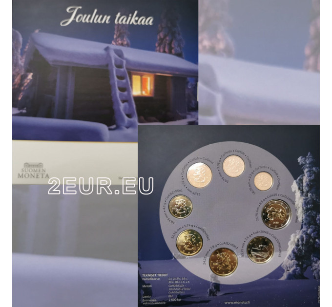 Finlande coffret euro BU 2022 - Noël