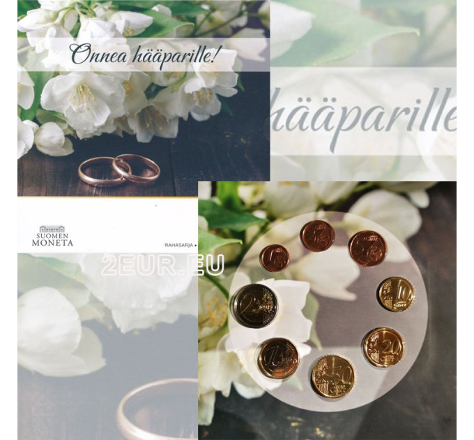 Finlande coffret euro BU 2022 - Mariage