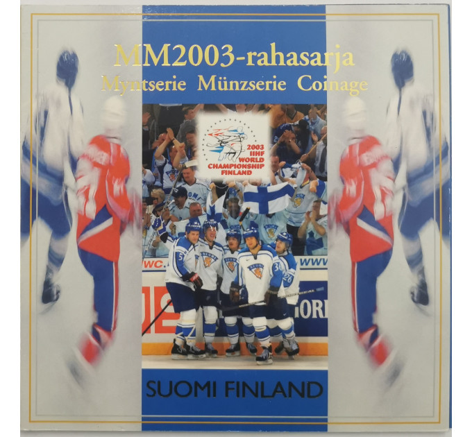 Finlande сoffret euro BU 2003 - Championnats du monde de hockey sur glace en Finlande