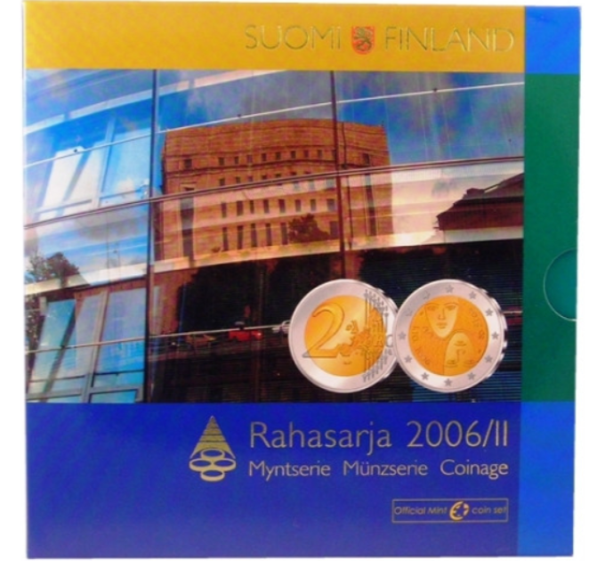 Finlande coffret euro BU 2006 - Réforme parlementaire 2006