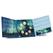 Finlande coffret euro BU 2025 - Aurores boréales en Finlande