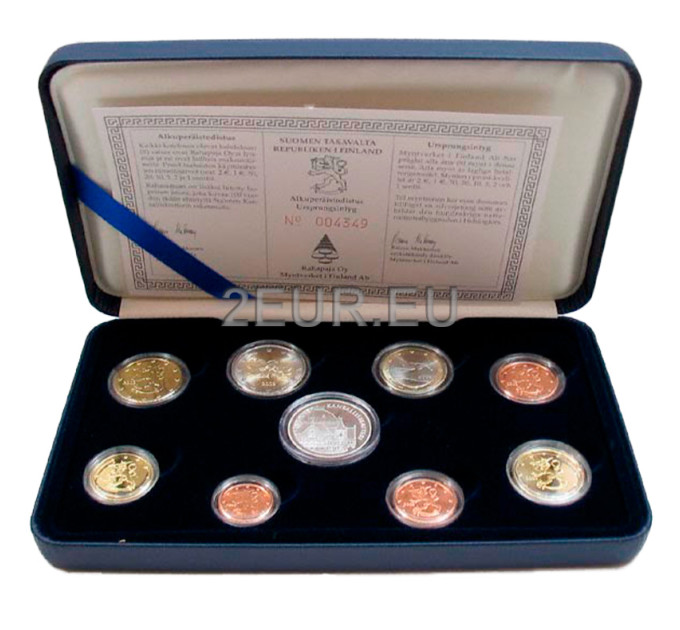 Finlande Coffret Euro BE 2002