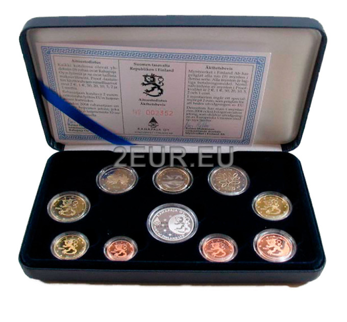 Finlande Coffret Euro BE 2004