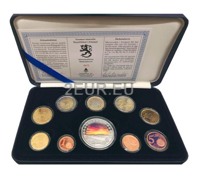 Finlande Coffret Euro BE 2008