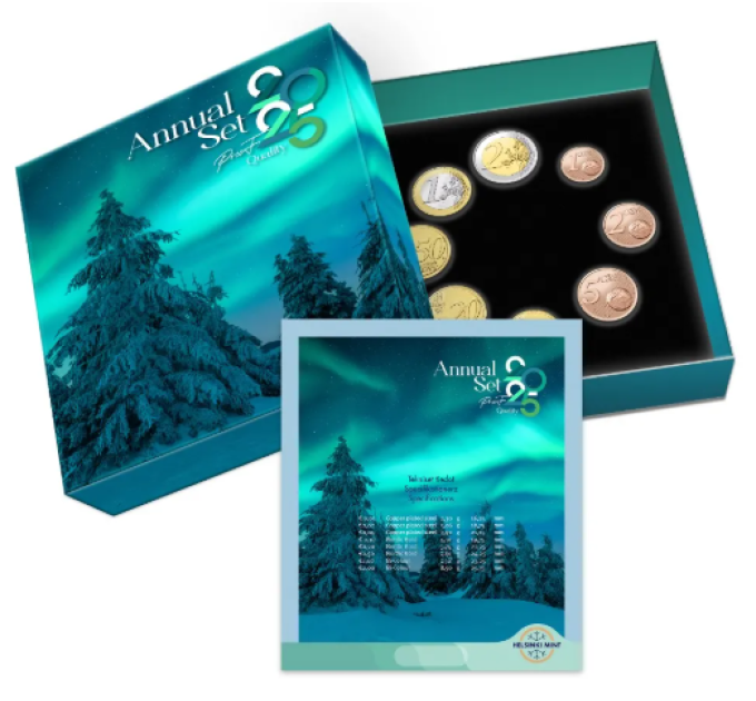 Finlande BE Coffret Euro 2025