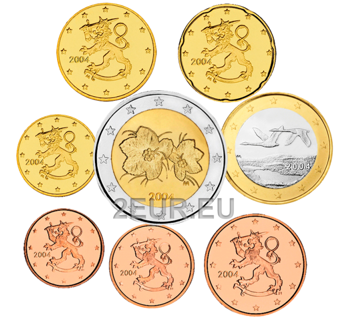 Finlande UNC 2004 - Coffret Euros