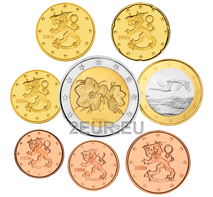 Finlande UNC 2006 - Coffret Euros