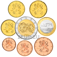 Finlande UNC 2008 - Coffret Euros