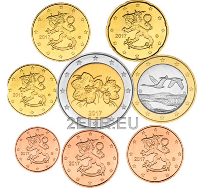 Finlande UNC 2017 - Coffret Euros