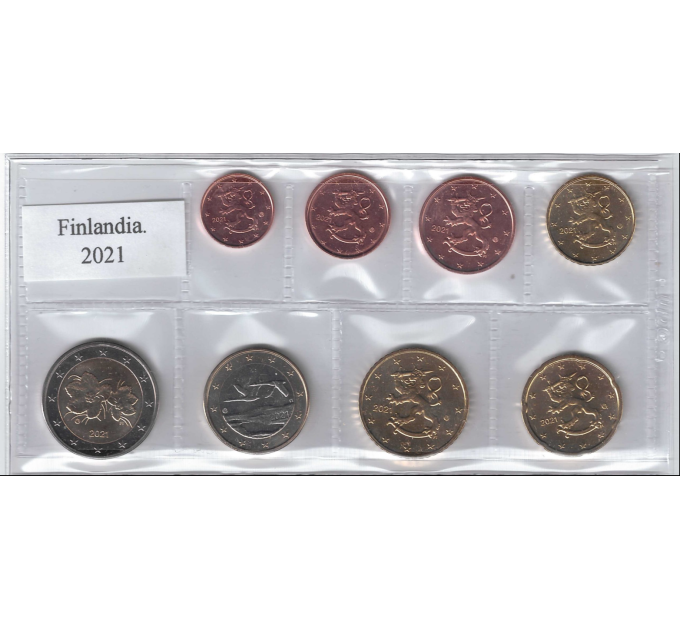 Finlande UNC 2021 - Coffret Euros
