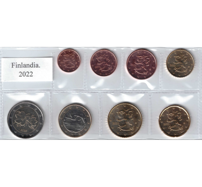 Finlande UNC 2022 - Coffret Euros