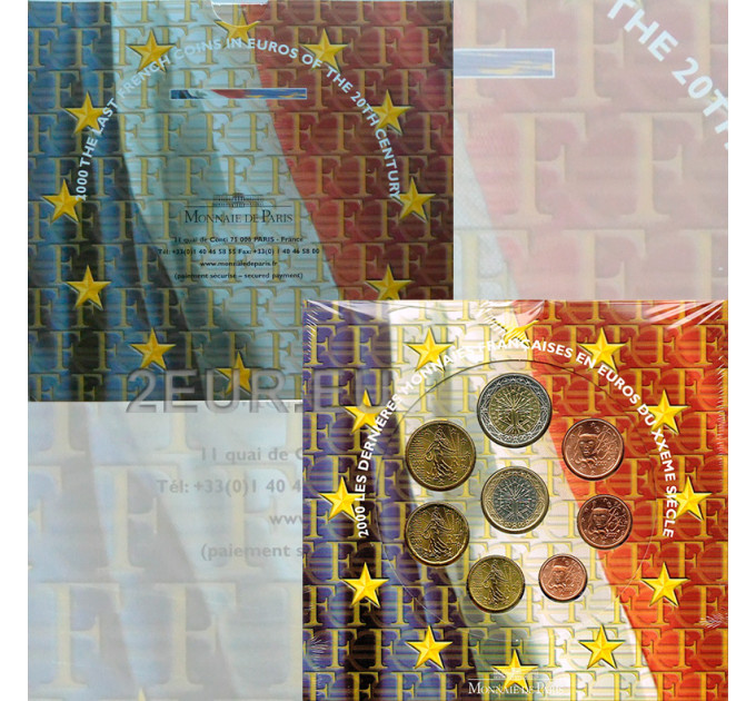 France BU Série 2000 - Ensemble de pièces en euros