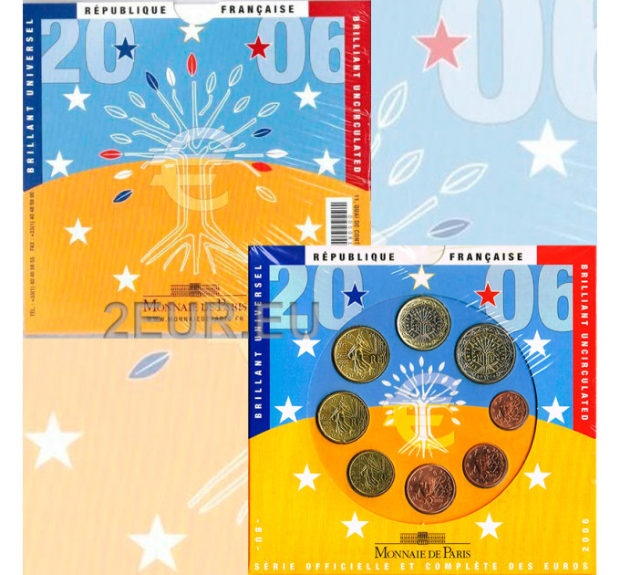 France BU Série 2006 - Ensemble de pièces en euros