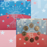 France BU Série 2012 - Ensemble de pièces en euros