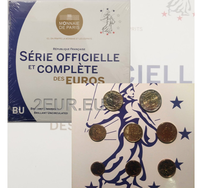 France BU Série 2014 - Ensemble de pièces en euros