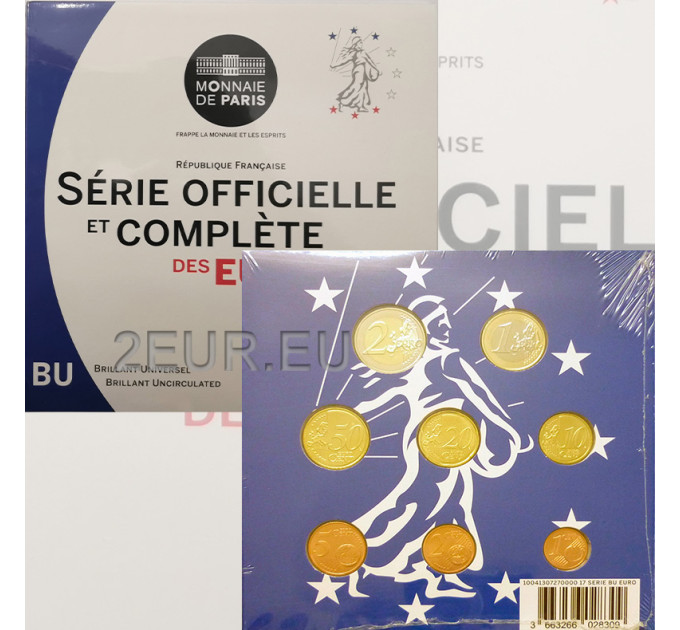 France BU Série 2017 - Ensemble de pièces en euros