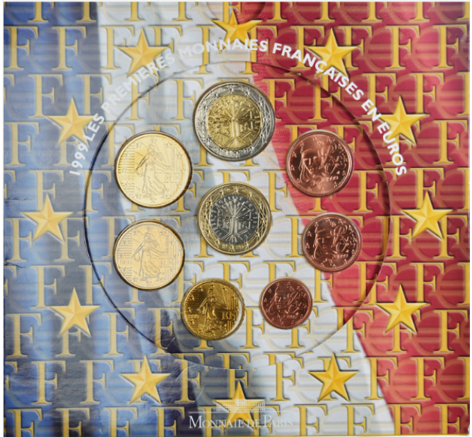 France BU Série 1999 - Ensemble de pièces en euros