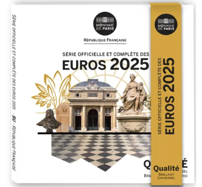France BU Série 2025 - Ensemble de pièces en euros