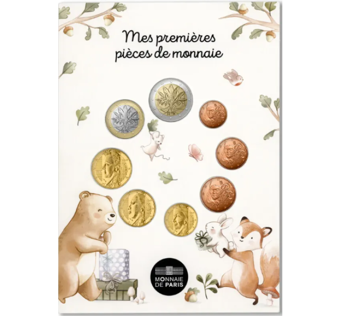 France FDC Série 2025 - Ensemble de pièces en euros
