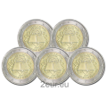 Allemagne 2 euros UNC 2007 - 50 ans Traité de Rome - ADFGJ