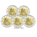 Allemagne 2 euros UNC 2012 - Bavière - Château de Neuschwanstein - ADFGJ