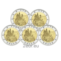 Allemagne 2 euros UNC 2012 - Bavière - Château de Neuschwanstein - ADFGJ