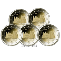 Allemagne 2 euros UNC 2014 - Basse-Saxe - Église Saint-Michel Hildesheim - ADFGJ