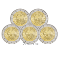 Allemagne 2 euros UNC 2015 - 25 ans d'unité allemande - ADFGJ