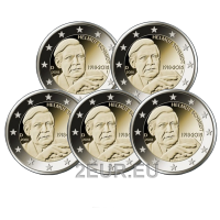 Allemagne 2 euros UNC 2018 - 100e anniversaire d'Helmut Schmidt - ADFGJ