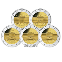 Allemagne 2 euros UNC 2019 - 70 ans depuis la Constitution du Conseil fédéral - Bundesrat - ADFGJ