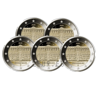 Allemagne 2 euros UNC 2020 - Brandebourg - Palais de Sanssouci - ADFGJ