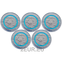 Allemagne 5 euros UNC 2020 - Zones climatiques de la terre - Zone subpolaire