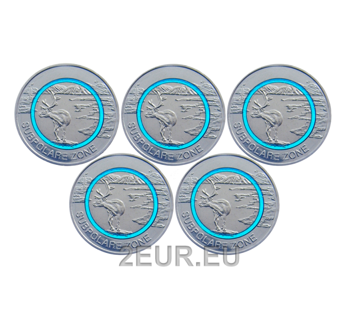 Allemagne 5 euros UNC 2020 - Zone Subpolaire