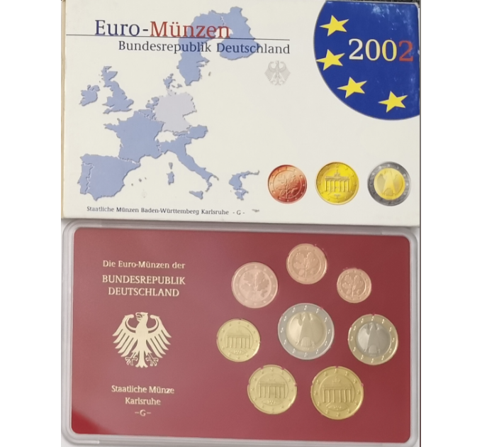 ALLEMAGNE SET PROOF 2002 - G