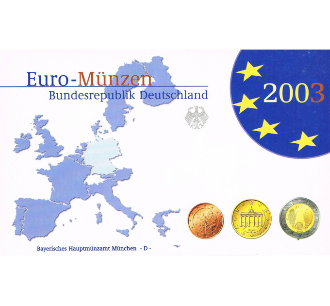 ALLEMAGNE SET PROOF 2003 - D