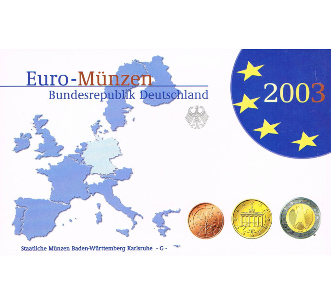 ALLEMAGNE SET PROOF 2003 - G