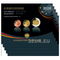 ALLEMAGNE SET PROOF 2020 - ADFGJ