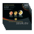 ALLEMAGNE SET PROOF 2021 - ADFGJ