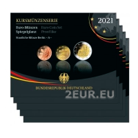 ALLEMAGNE SET PROOF 2021 - ADFGJ ALLEMAGNE SET PROOF 2021 - ADFGJ